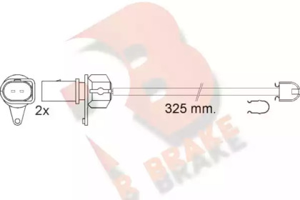 Контакт (R BRAKE: 610573RB)